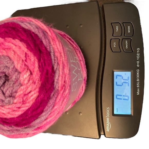 Premier Yarns Sweet Roll Yarn Raspberry Pop 5 oz 245‎ Yards Hard To Find Color - Picture 5 of 6